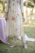 Spring Strips Kurta Set