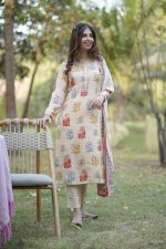Preety In Blocks Kurta Set