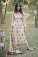 Preety In Blocks Kurta Set