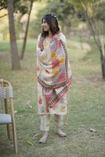 Preety In Blocks Kurta Set