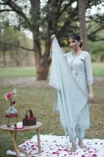 Bling In Blue Kurta Set