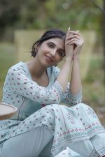 Bling In Blue Kurta Set