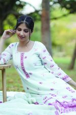 Bit Of Blue Kurta Set