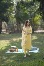 Spring Yellow Kurta Set