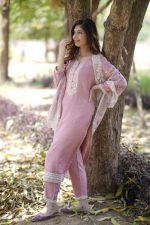 Preety Pink Kurta Set