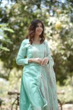 Evening Blue Kurta Set