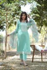 Evening Blue Kurta Set