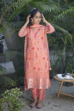 Apricot Blush Kurta Set