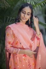 Apricot Blush Kurta Set