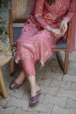 Cranberry Blush Kurta Set