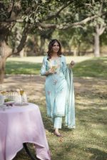 Chic Blue Kurta Set