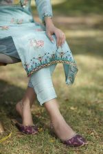 Chic Blue Kurta Set
