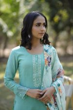 Mellow Turquoise Kurta Set