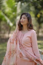Macaron Rose Kurta Set
