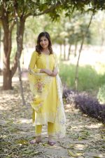 Moody Yellow Kurta Set