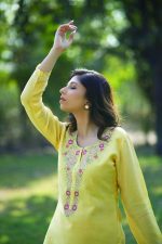 Spring Yellow Kurta Set